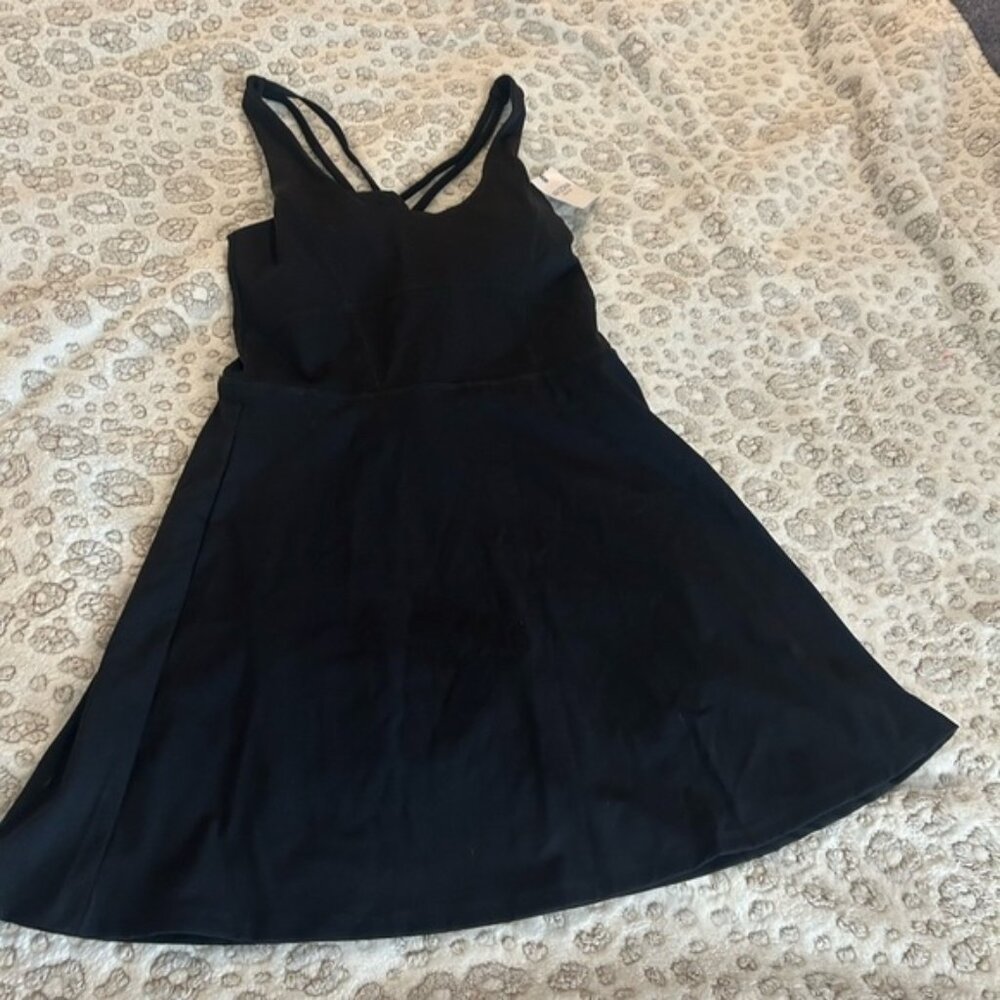 NWT Arizona Jean company Junior’s Size Medium Black mini dress skort